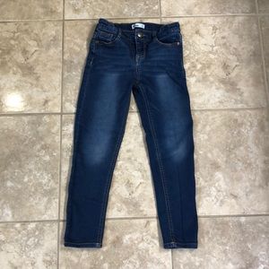 Girls 6X soft jeans w/adjustable elastic on inside